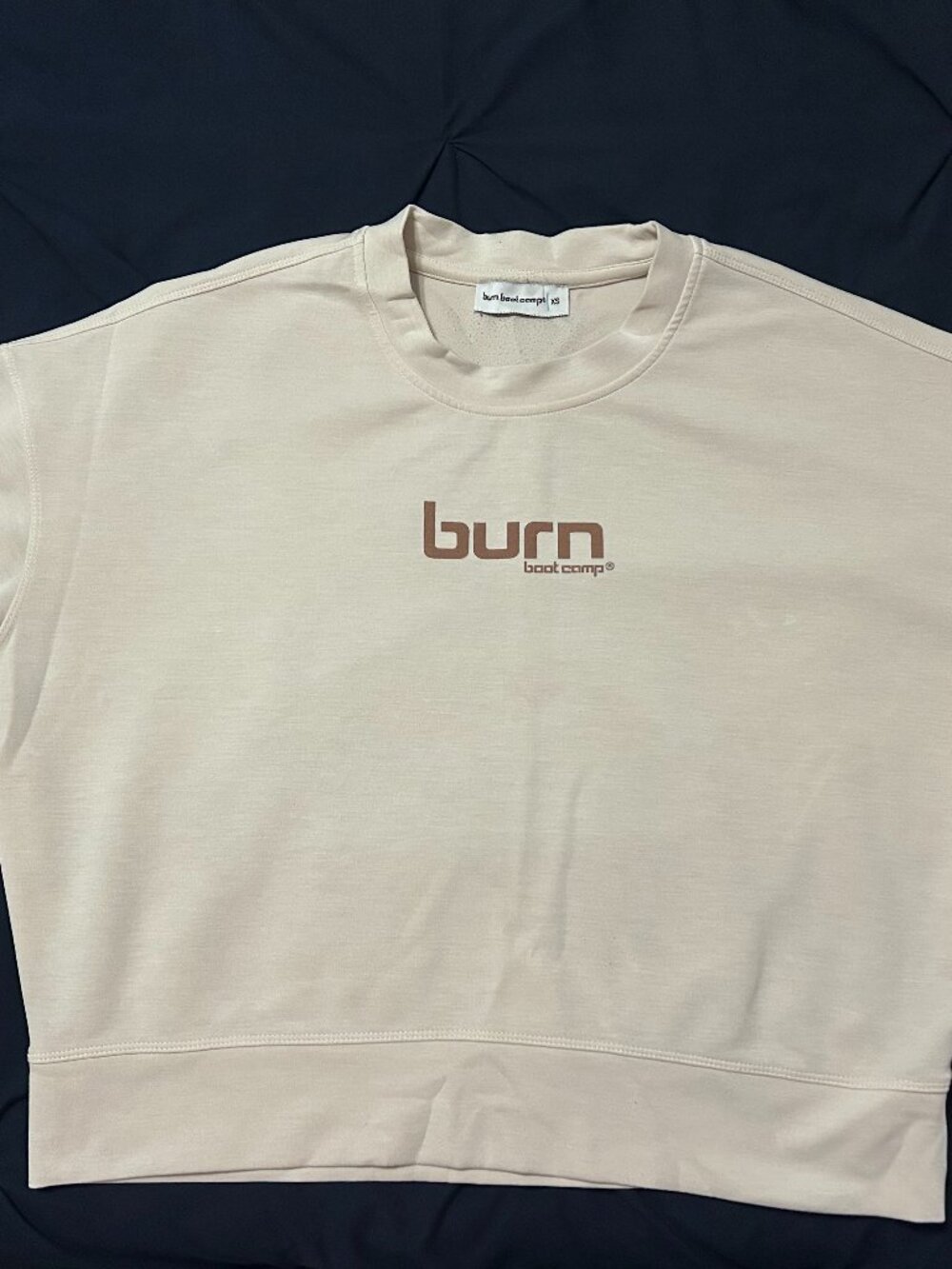 Burn Boot Camp cropped sweatshirt
